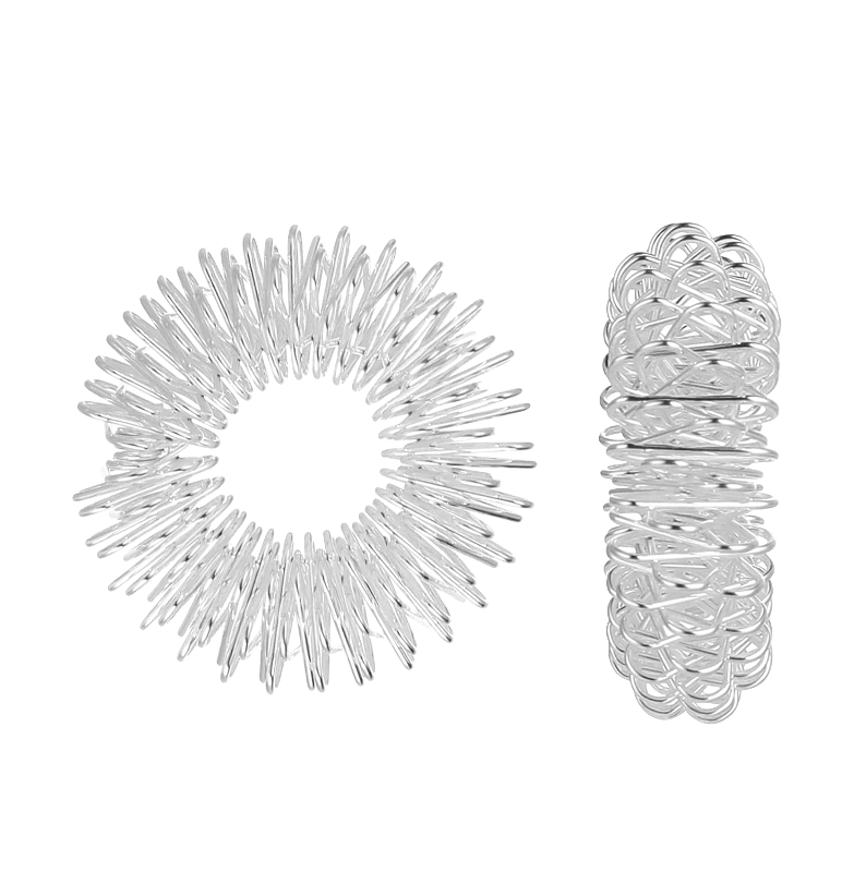 Akupressurringe sind kleine Alltagshelfer, die Wirksam bei Stress und innerer Anspannung sind.