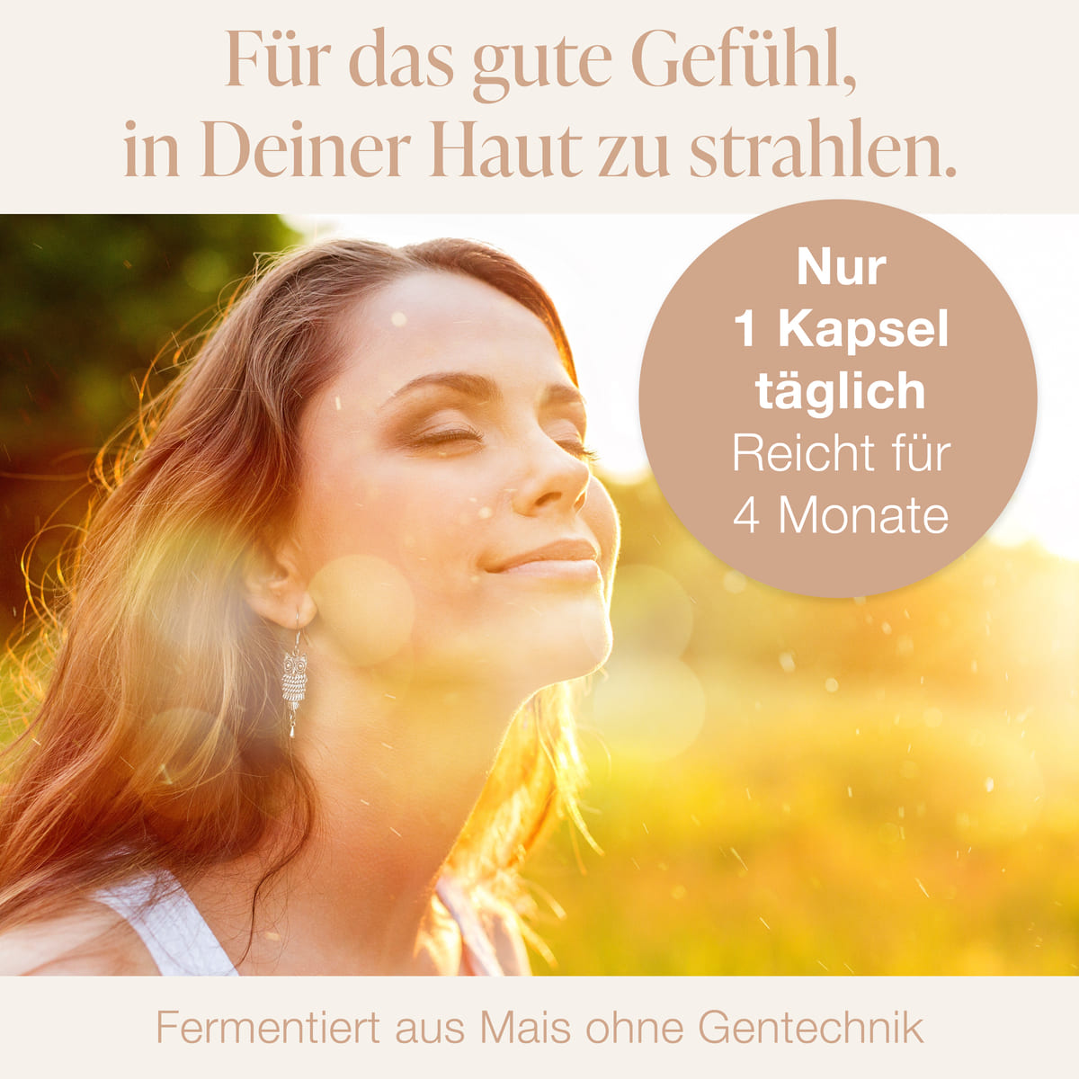 BACKLAxx Coenzym Q10 – natürlich fermentiert aus Mais ohne Gentechnik, nur 1 Kapsel täglich, reicht für 4 Monate.