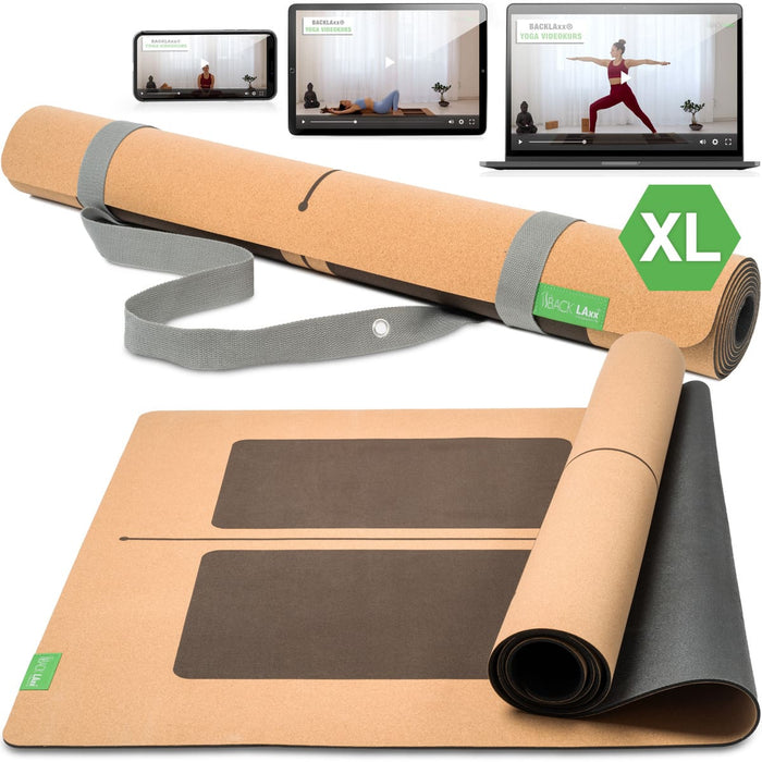 Yogamatte XL Muster Klarheit