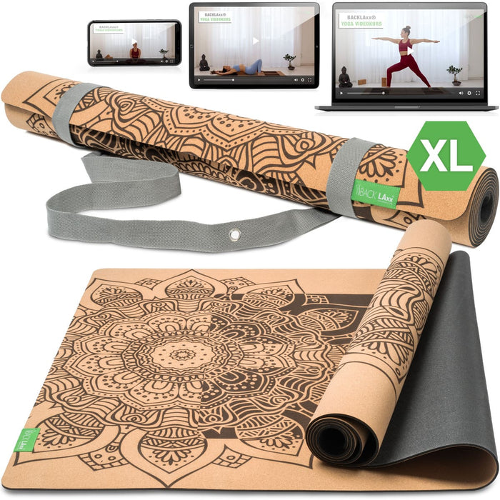 Yogamatte XL Muster Achtsamkeit